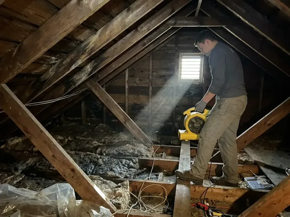 attic-water-damage-drying-proc-007 — frequently asked questions, Emergency Water Extraction & 24/7 Flood Response in Jenks,…